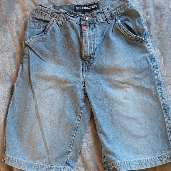 nautica denim shorts